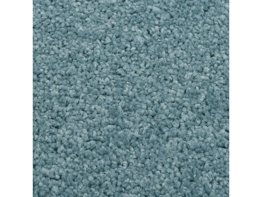 Tapis à poils courts 120x170 cm bleu