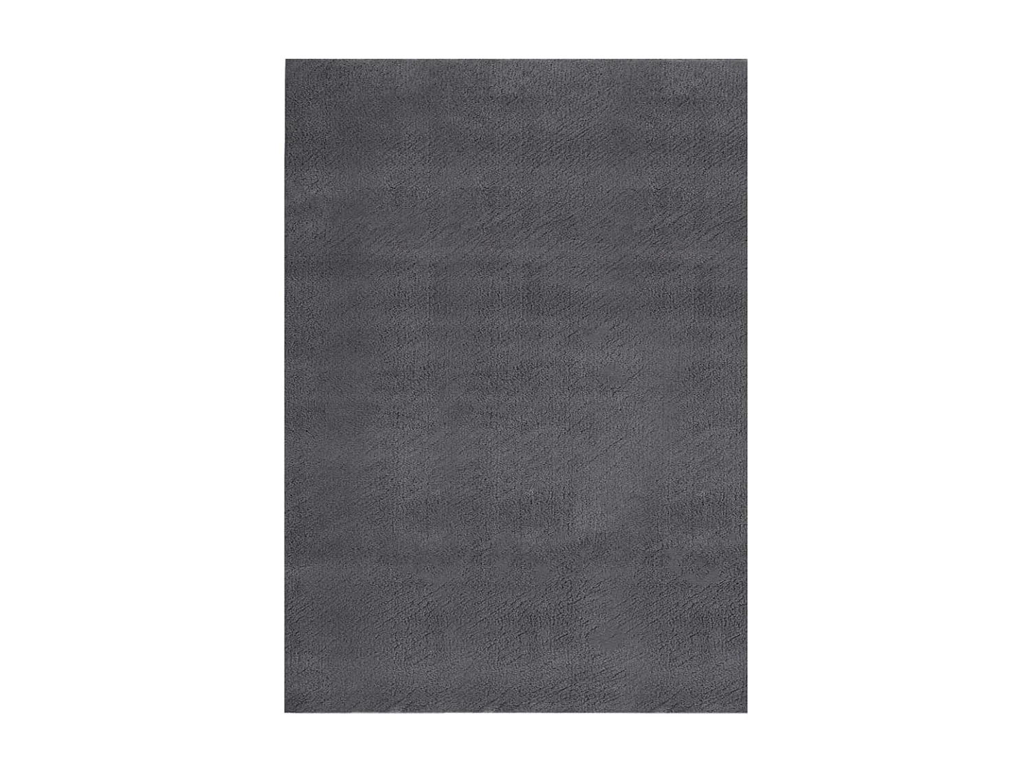 Tapis shaggy doux lavable 160x230 cm antidérapant anthracite