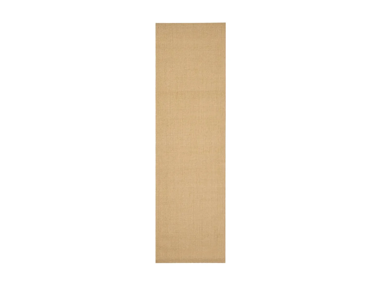Alfombra de sisal natural 100x350 cm