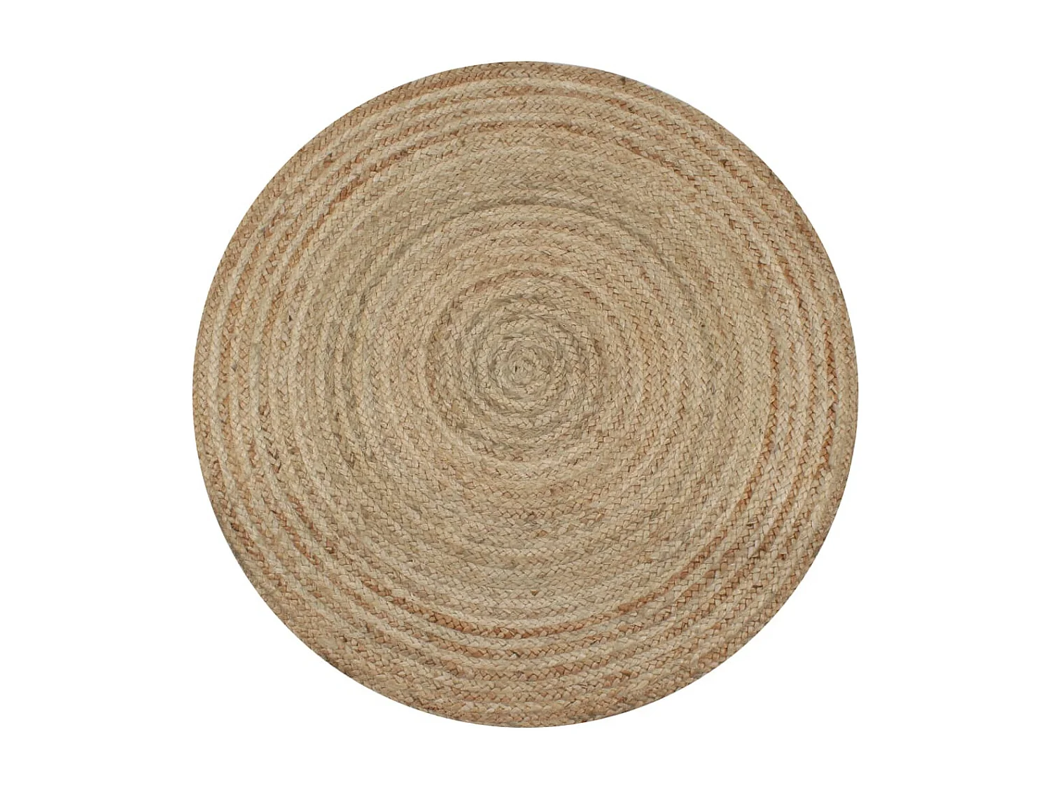 Tapis jute tressé 150 cm rond