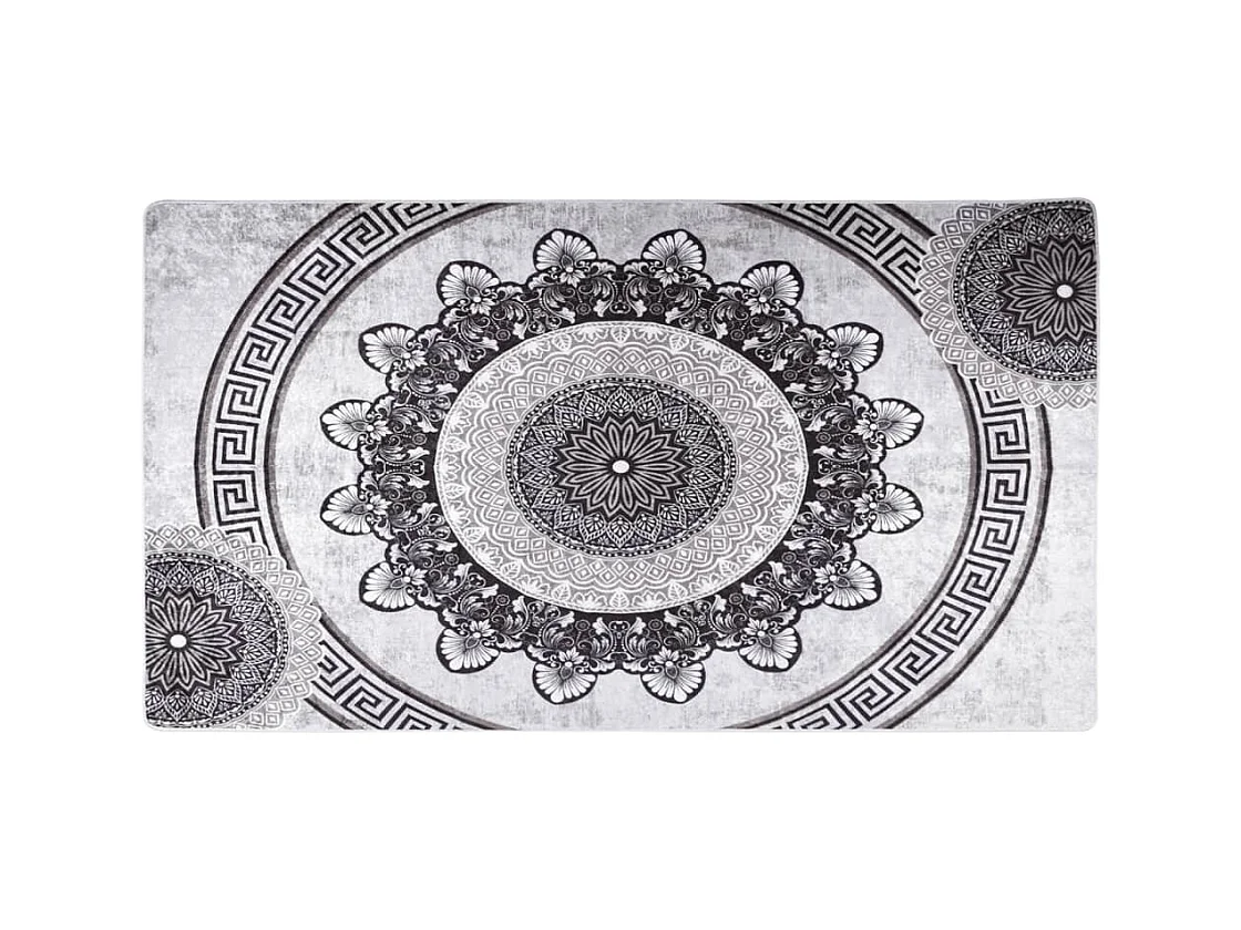 Tapete lavável antiderrapante 190x300 cm multicor