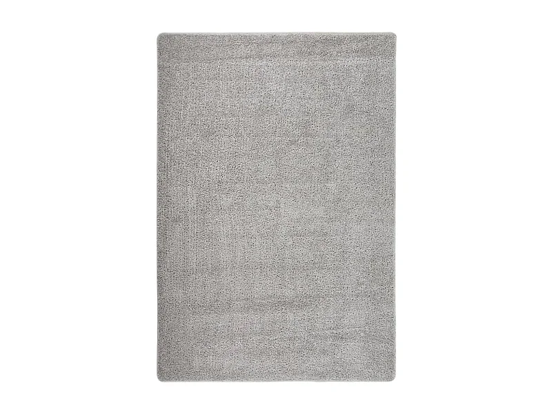 Tapis shaggy antidérapant gris clair 120x170 cm