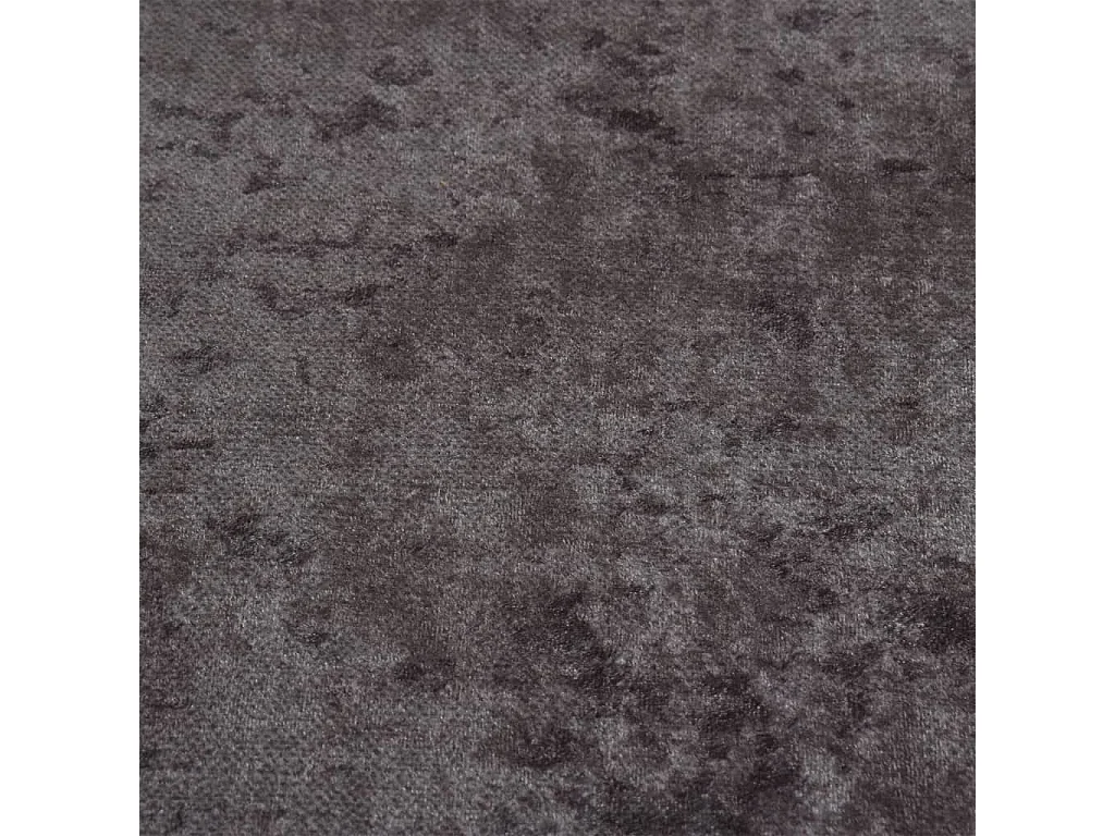 Alfombra lavable antideslizante gris Ø 200 cm