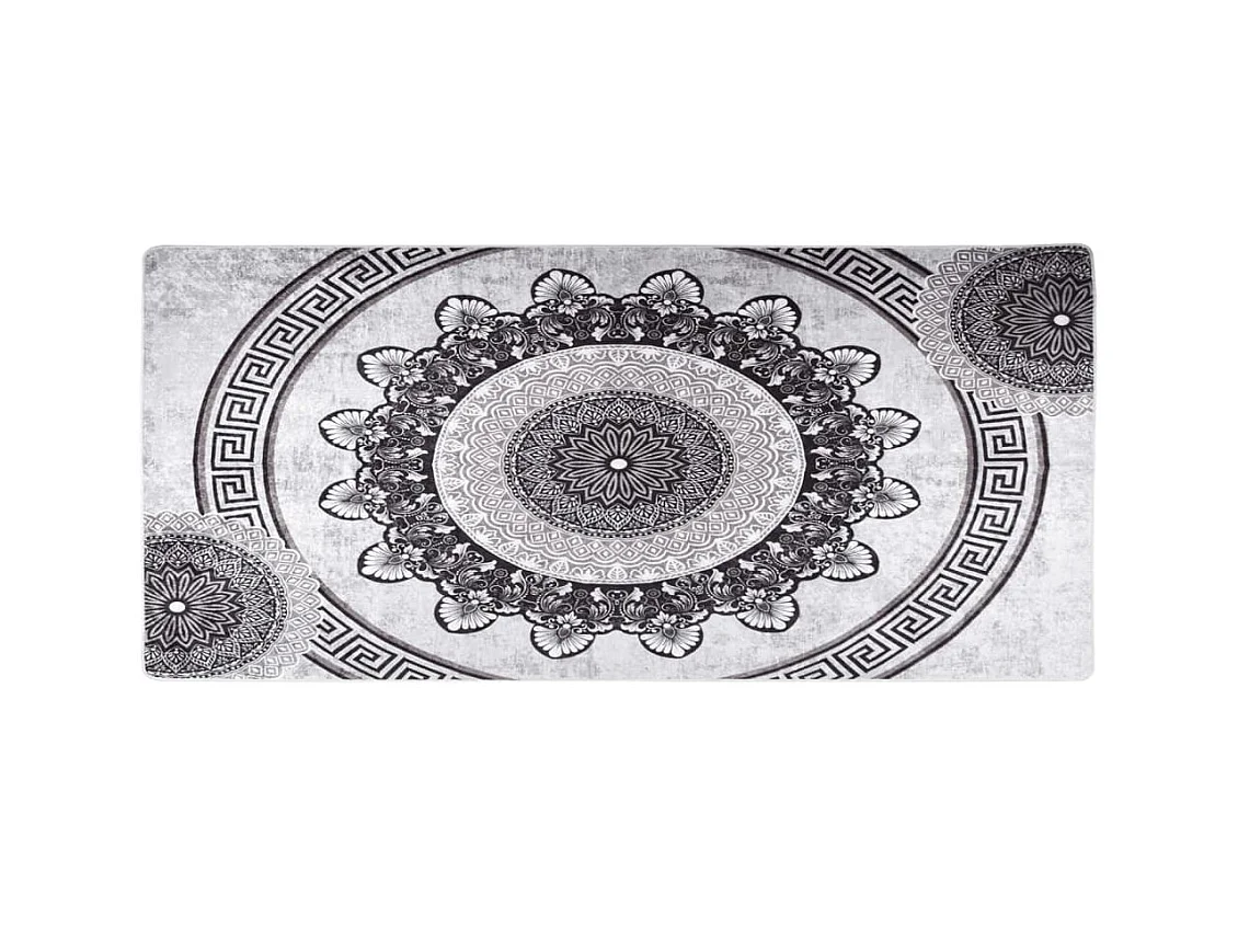 Tapete lavável antiderrapante 80x300 cm multicor