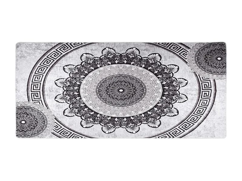 Tapis lavable antidérapant 80x300 cm multicolore