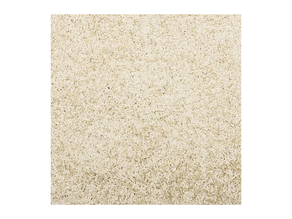 Tapete shaggy de pelo alto Ø 160 cm dourado