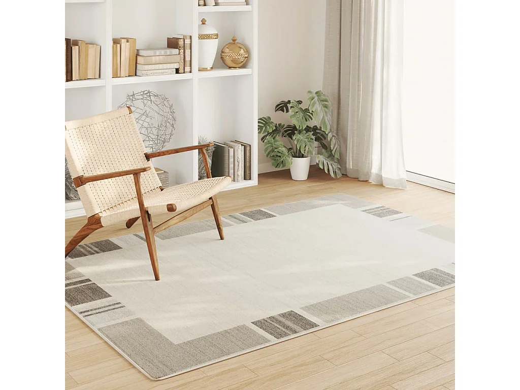 Tapis à poils courts multicolore 160x230 cm antidérapant