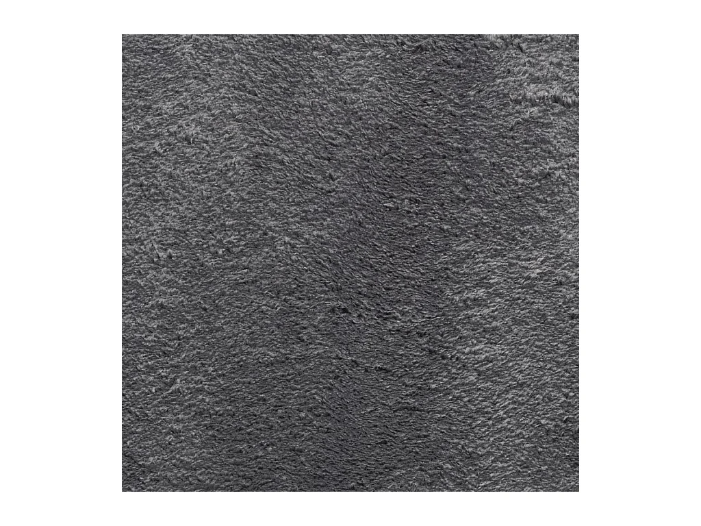 Tapete de pelo curto macio e lavável 120x170 cm antracite
