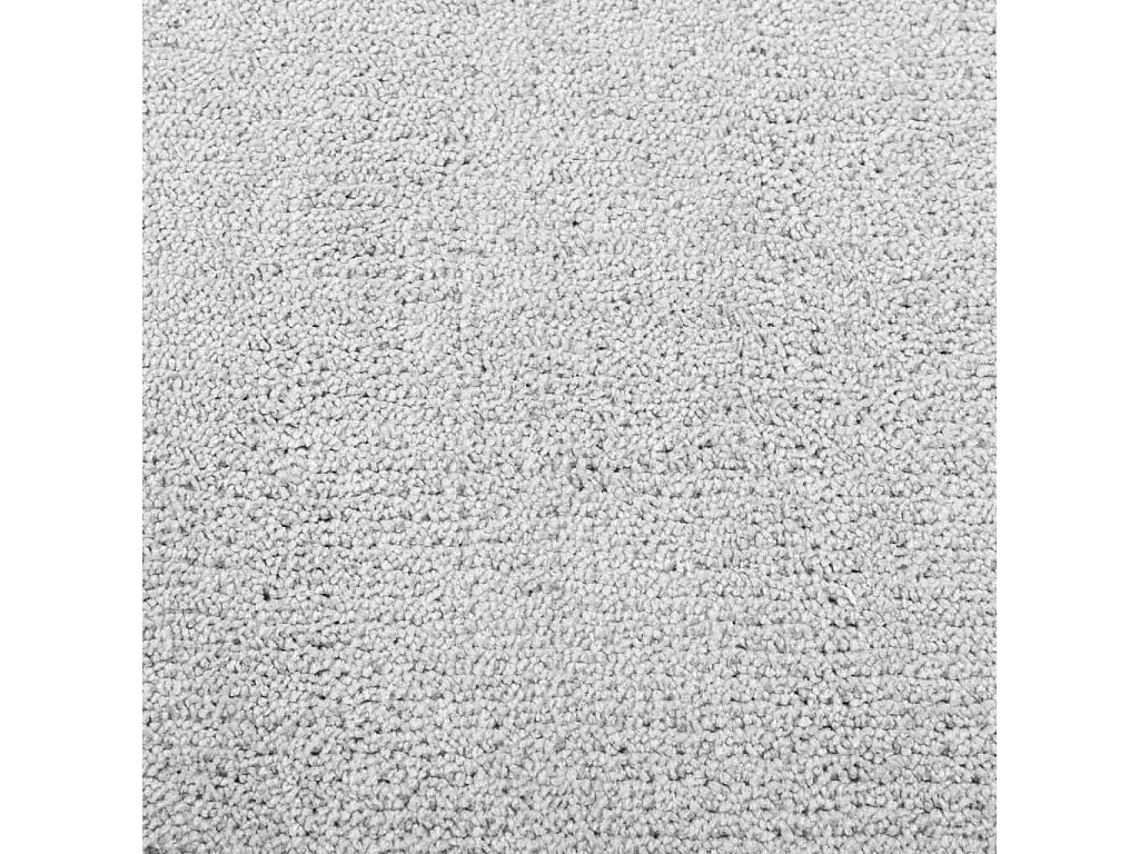 Tapis à poils courts gris ø 100 cm