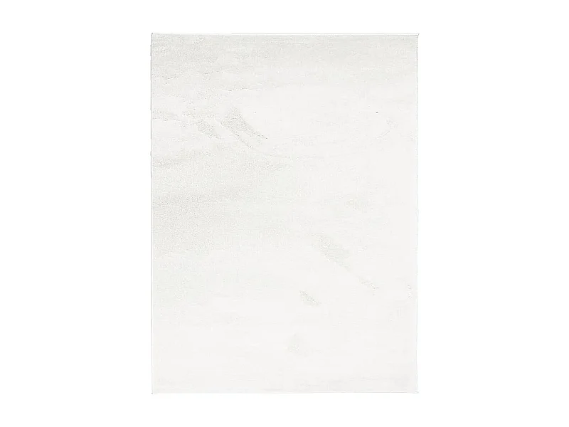 Tapis à poils courts crème 240x340 cm