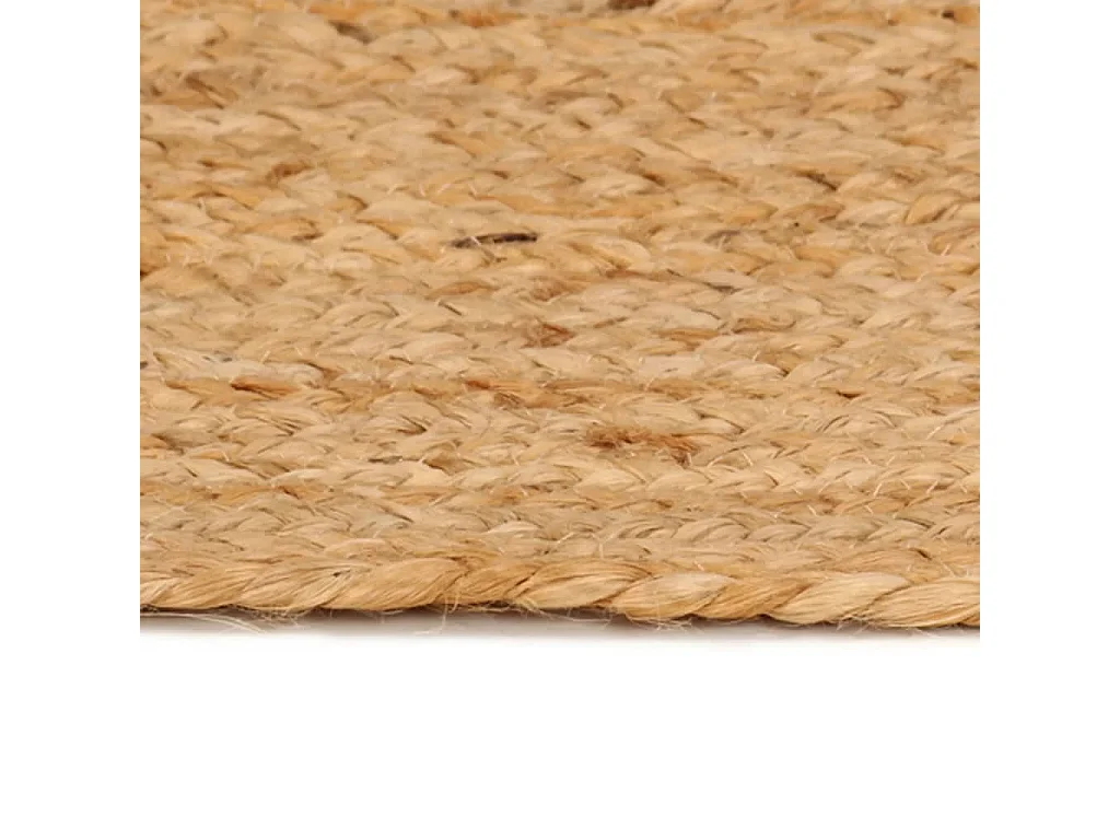 Alfombra redonda yute trenzado 210 cm