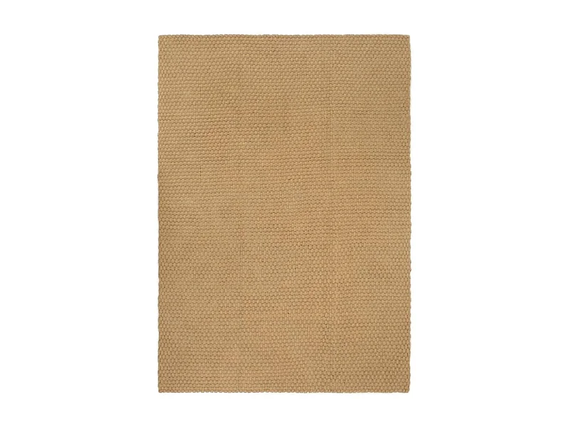 Tapete retangular natural 160x230 cm juta