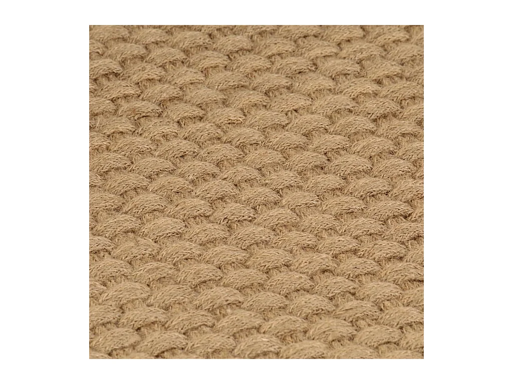 Tapis rectangulaire naturel 160x230 cm jute