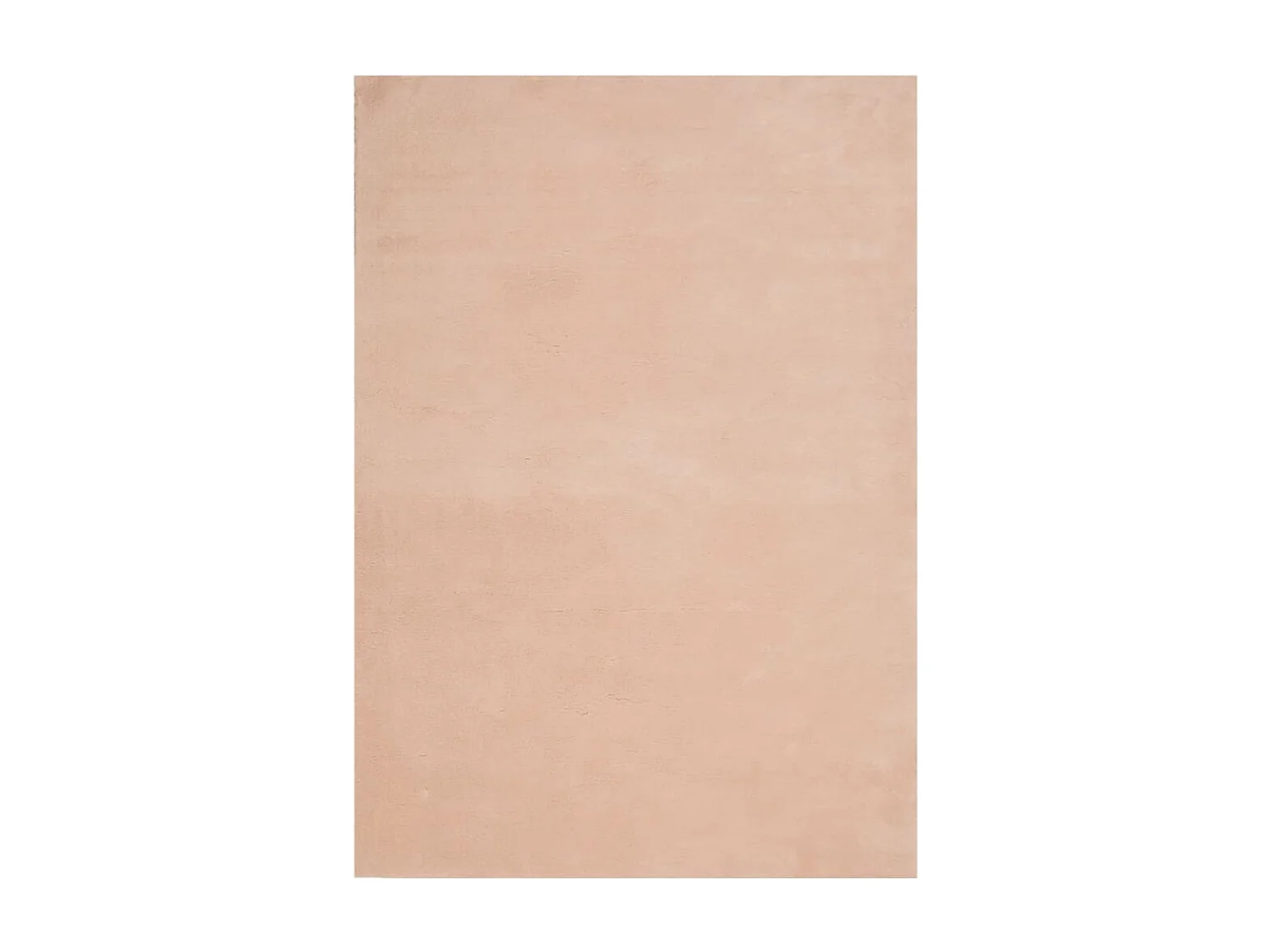 Tapis à poils courts doux lavable rouge clair 140x200 cm