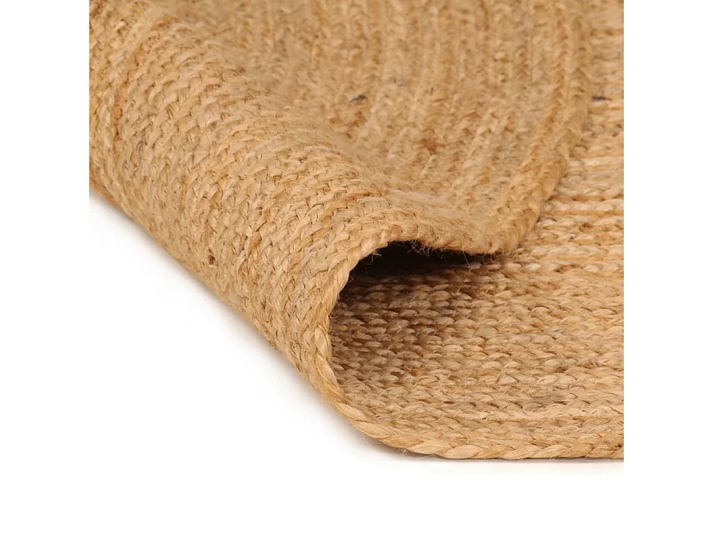 Tapis jute tressé 180 cm rond