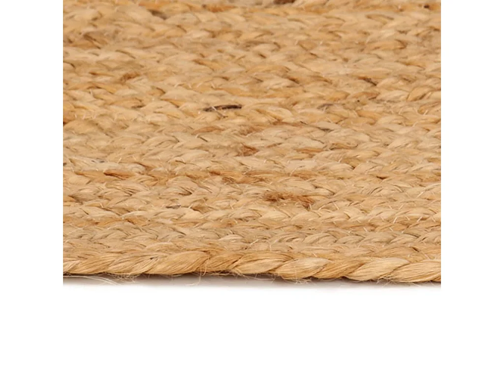 Tapis jute tressé 180 cm rond