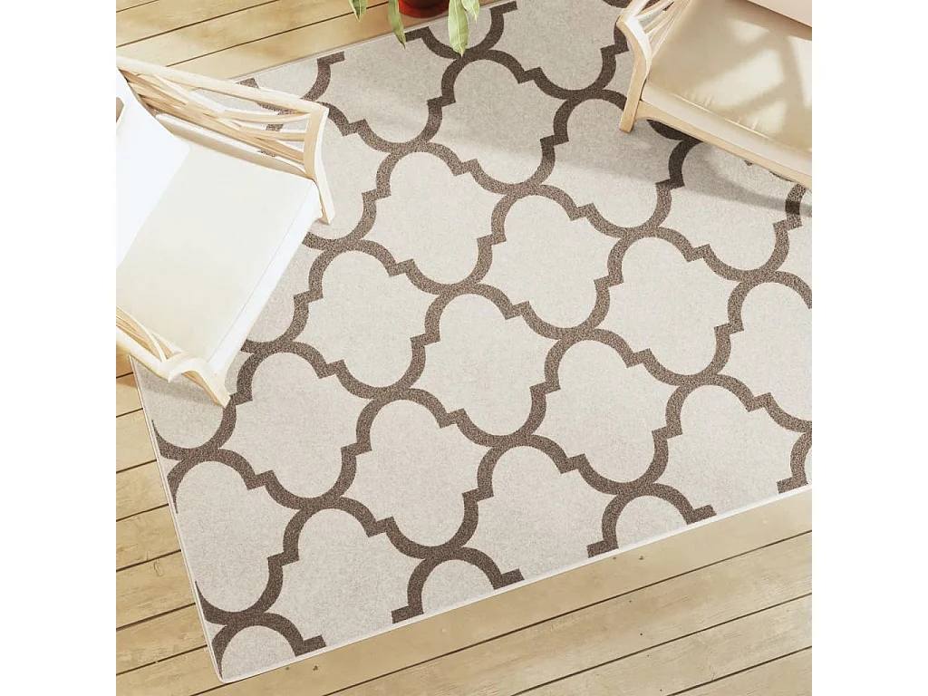 Tapis à poils courts multicolore 160x230 cm antidérapant