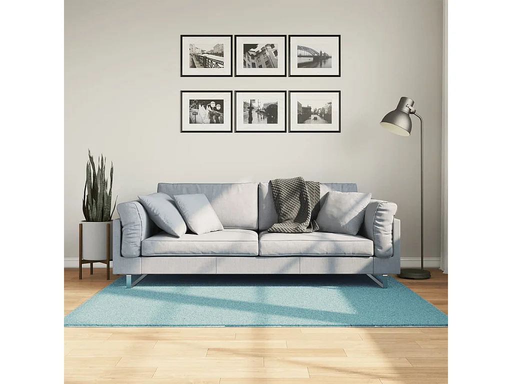 Tapete de pelo curto OVIEDO 120x170 cm verde