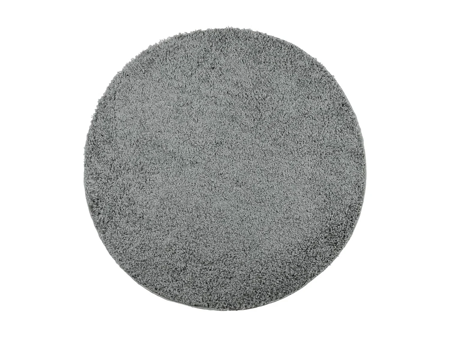 Tapis shaggy à poils longs moderne vert ø 280 cm