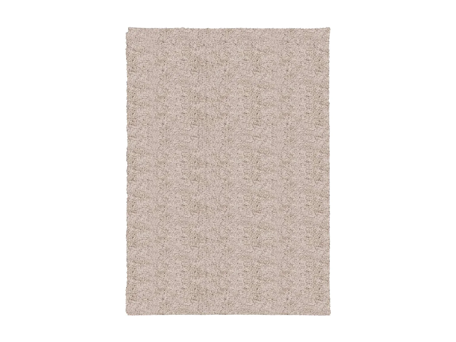 Alfombra peluda de pelo largo moderna PAMPLONA beige 120x170 cm