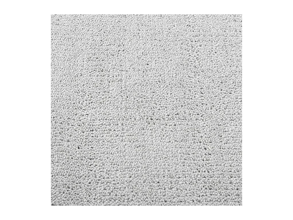 Tapis à poils courts gris 80x150 cm