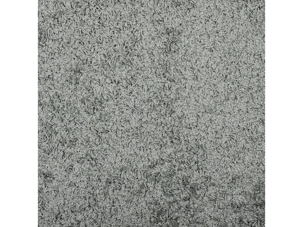 Tapete shaggy de pelo alto Ø 100 cm verde