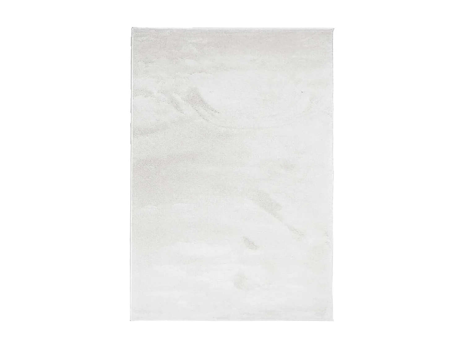 Tapis à poils courts gris 140x200 cm