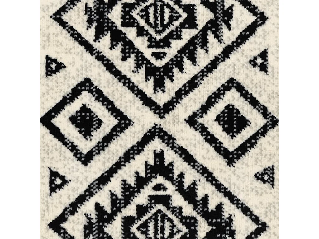 Tapis à poils courts multicolore 190x300 cm antidérapant