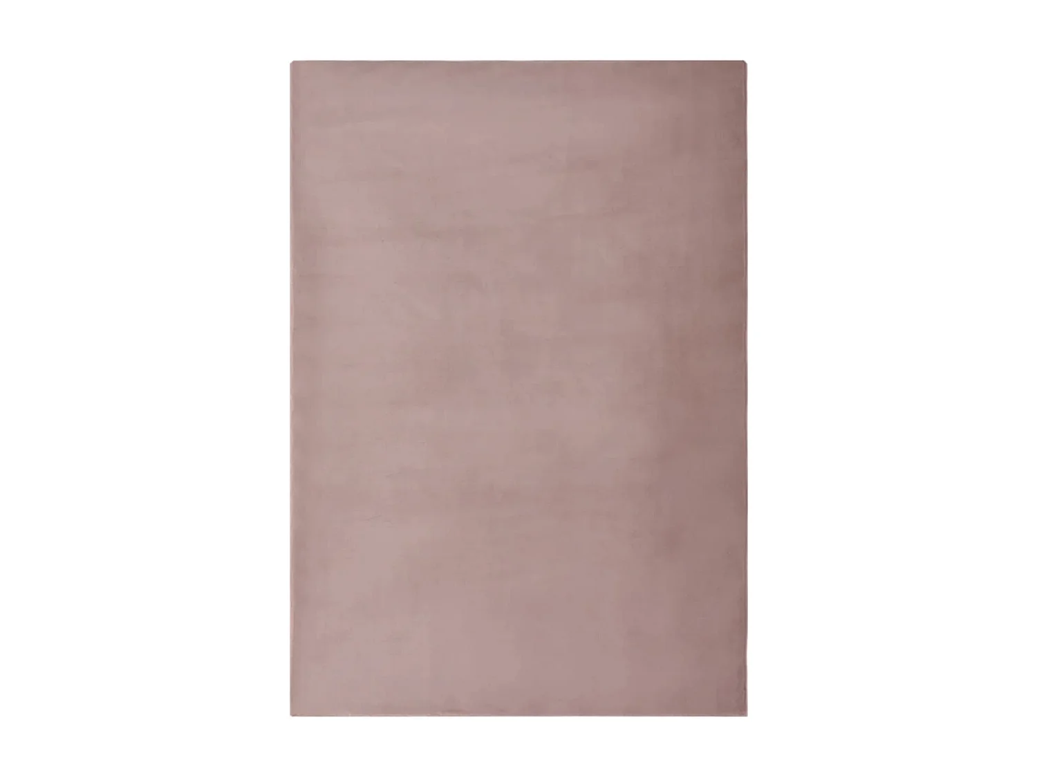 Tapis fausse fourrure de lapin 200x300 cm vieux rose