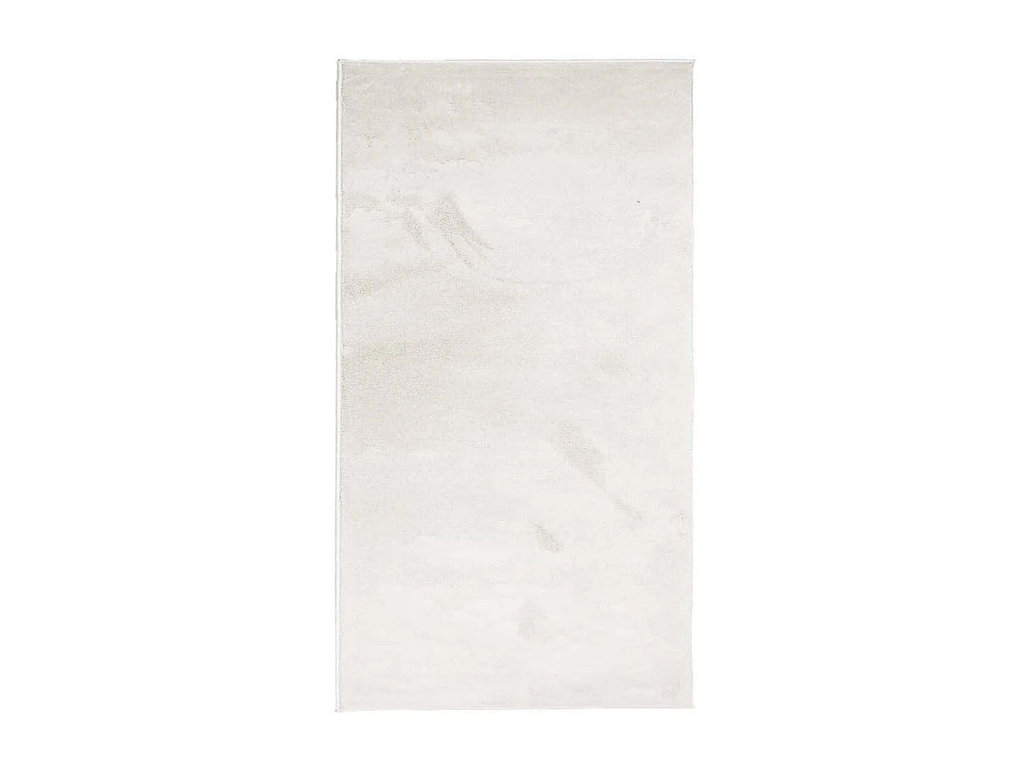 Tapete de pelo curto OVIEDO 60x110 cm bege