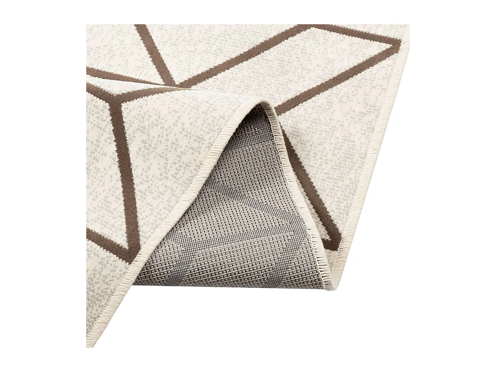 Tapis à poils courts multicolore 190x300 cm antidérapant