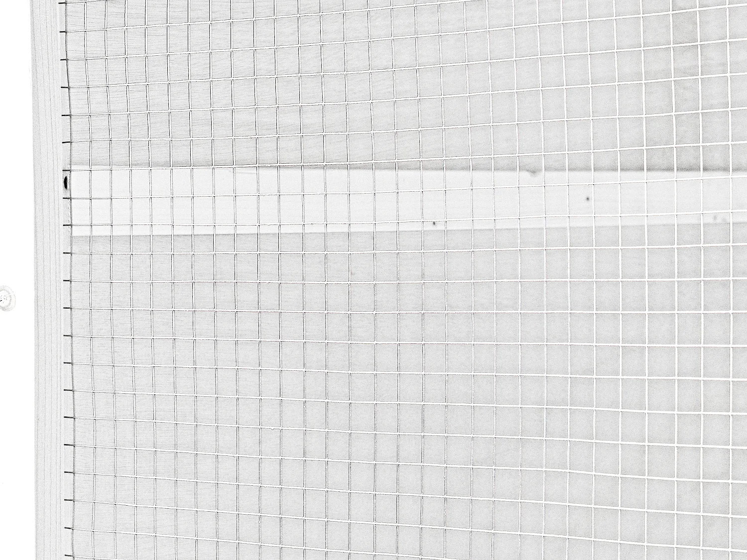 Pollaio in Legno con recinto 10 galline L. 266 x P. 174 x A. 205 cm Bianco - FERAS