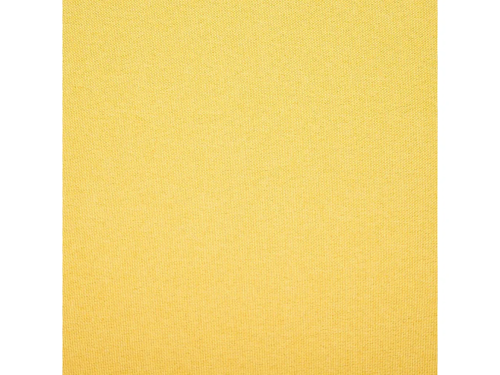 Canapé à 3 places revêtement en tissu 172x70x82 cm jaune