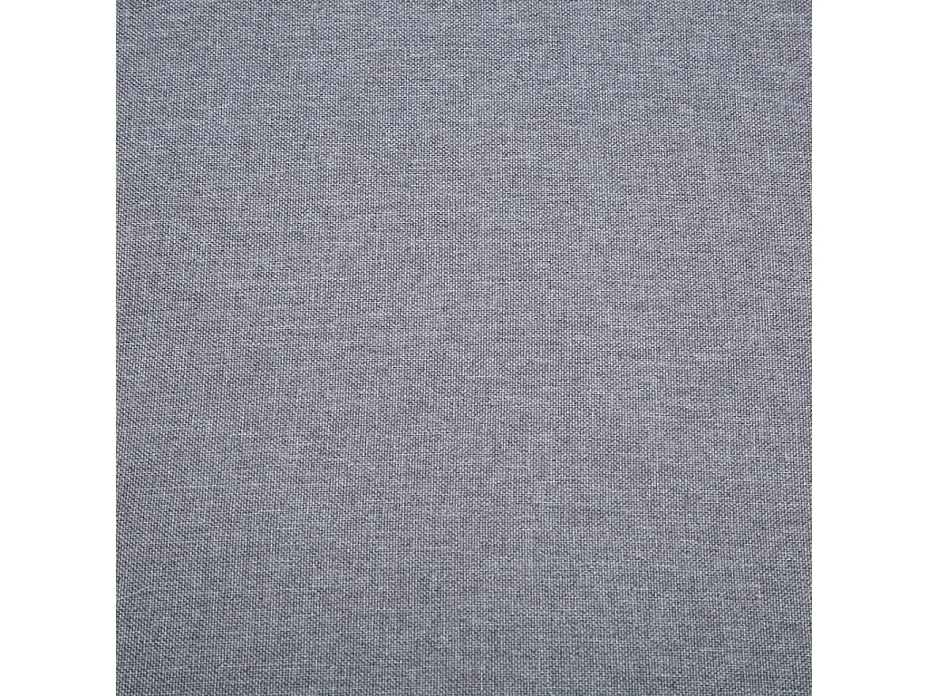 Canapé à 3 places revêtement en tissu 172x70x82 cm gris clair