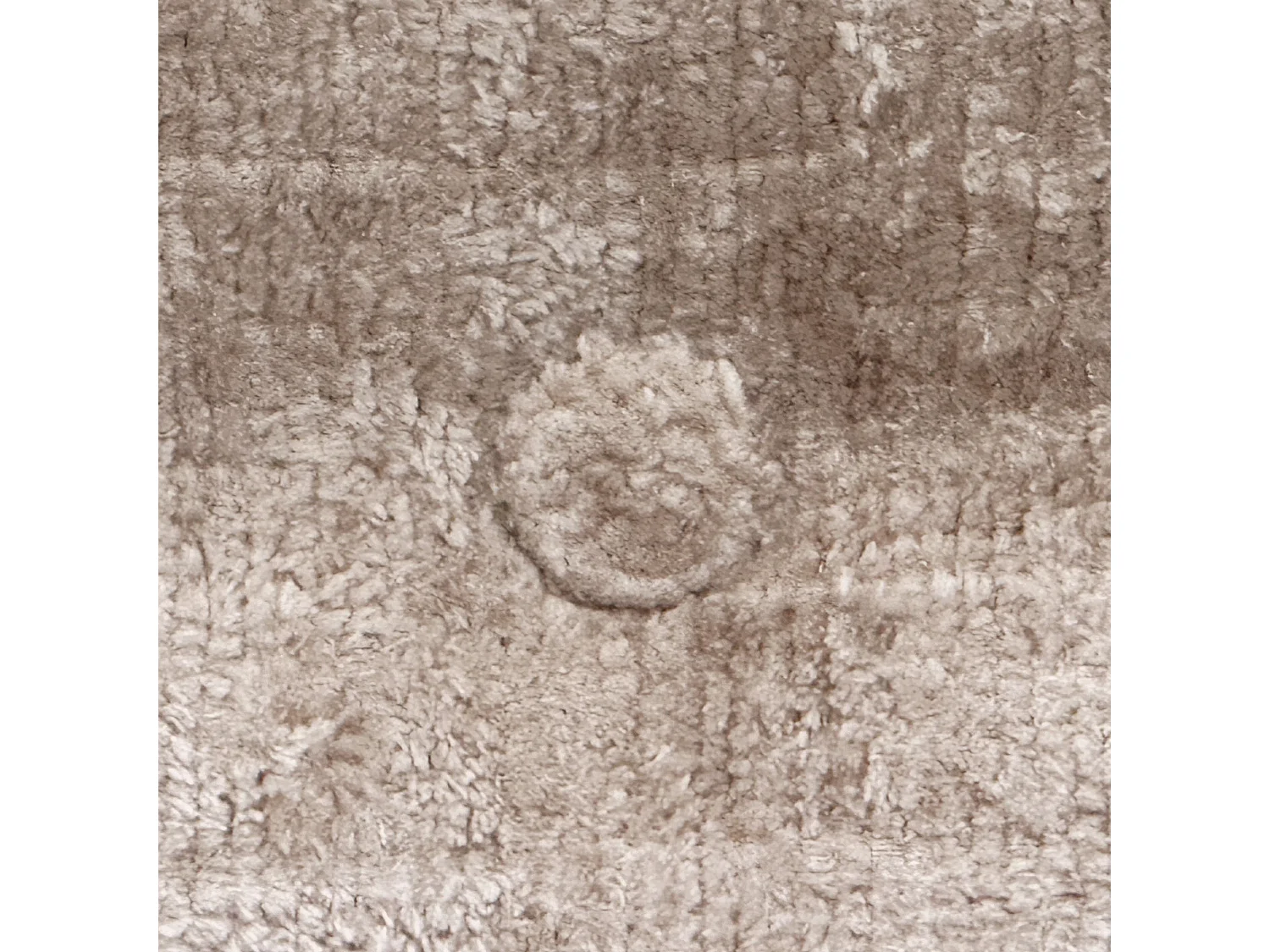 DHOME Kopfteil aus Naturwolle mit Knöpfen, 90 x 50 cm, Betten 80/90 – Hellbraun