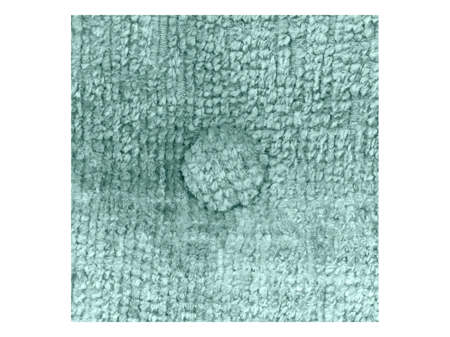 DHOME Tête de Lit Laine Naturelle avec Boutons 145x50cm Lits 135/145 - Vert Aqua