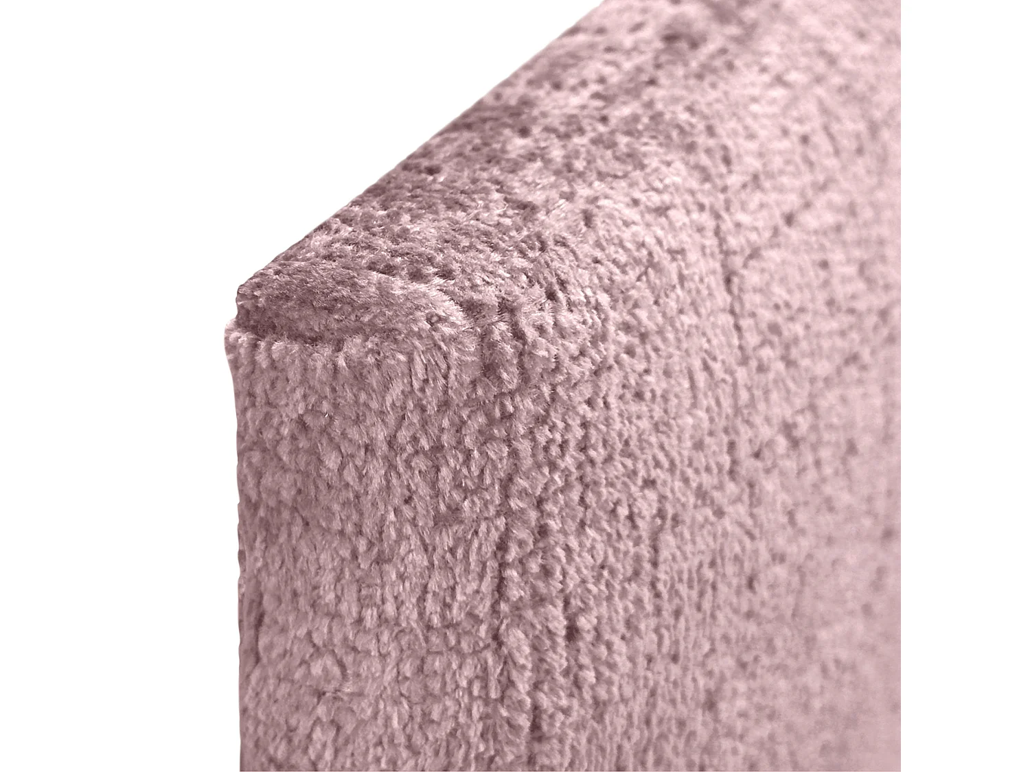 DHOME Cabecero de Lana Natural con Botones 150x105cm con Patas Camas 150 - Salmón