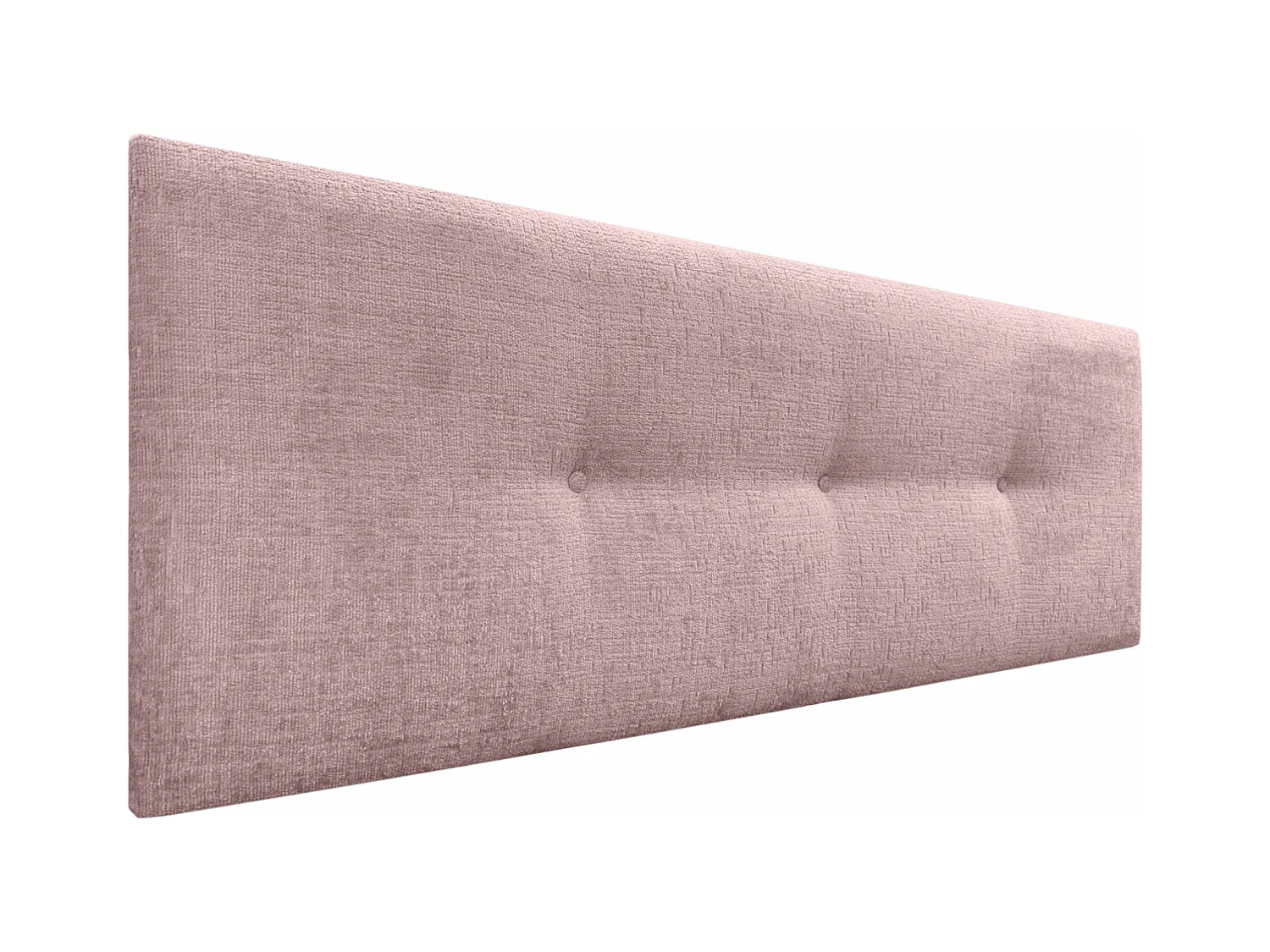 DHOME Tête de Lit Laine Naturelle avec Boutons 150x50cm Lits 150 - Saumon