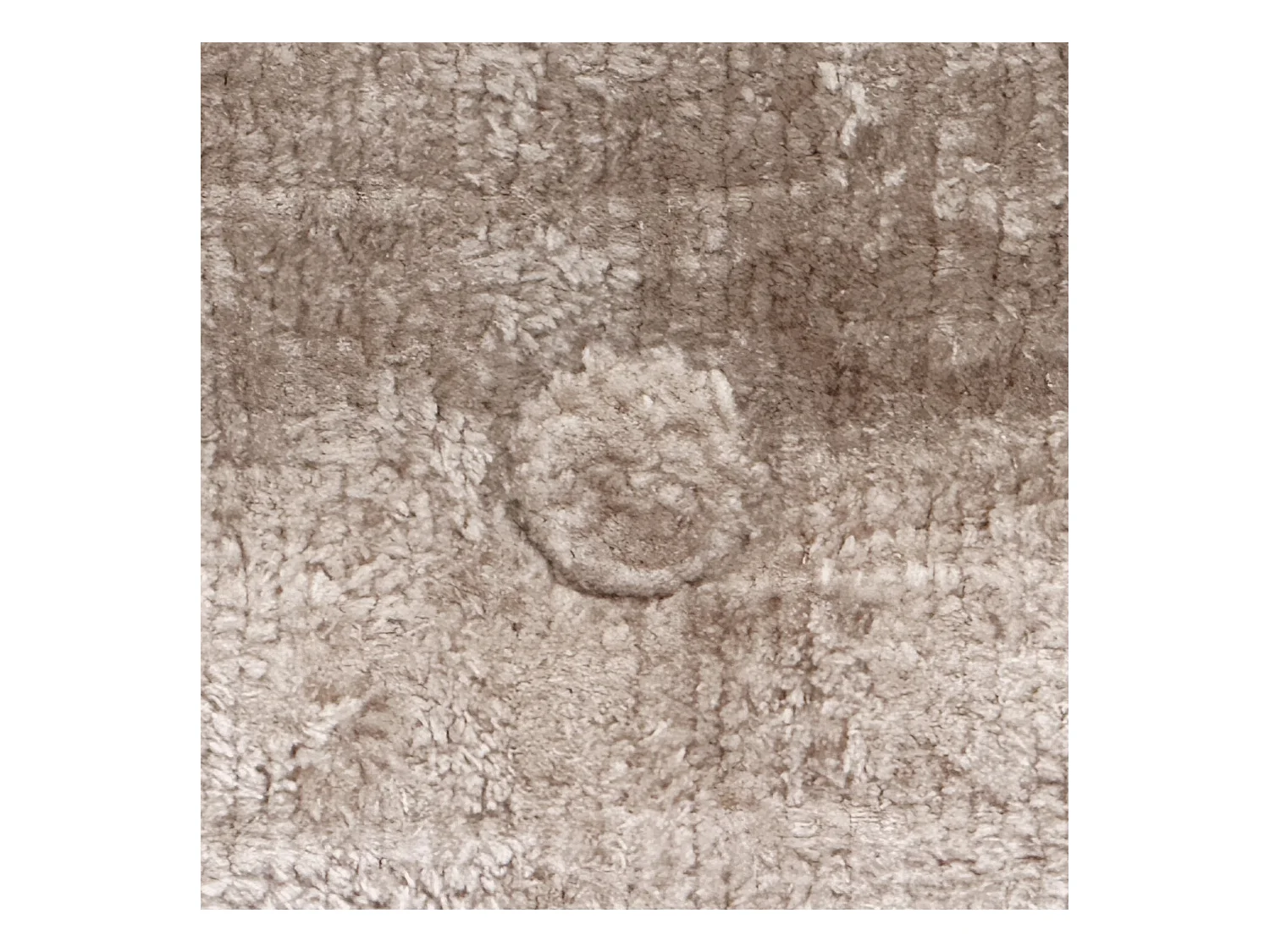 DHOME Tête de Lit Laine Naturelle avec Boutons 145x50cm Lits 140/135 - Marron Clair