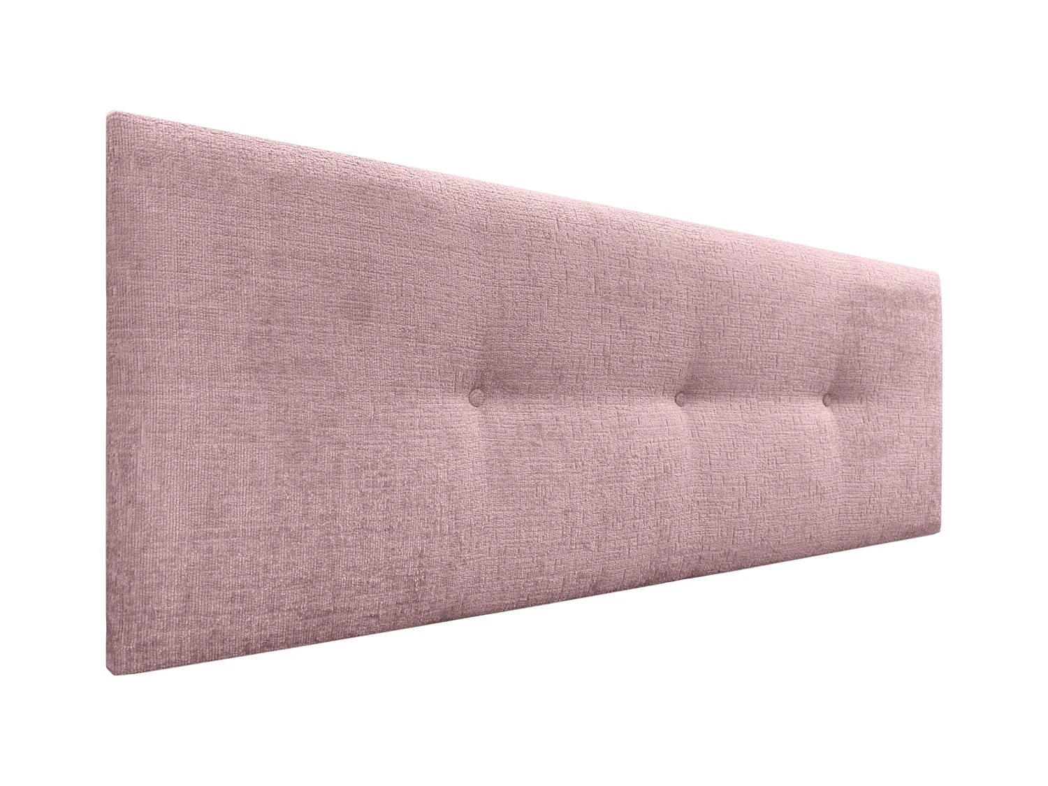 DHOME Tête de Lit Laine Naturelle avec Boutons 160x50cm Lits 150/160 - Saumon