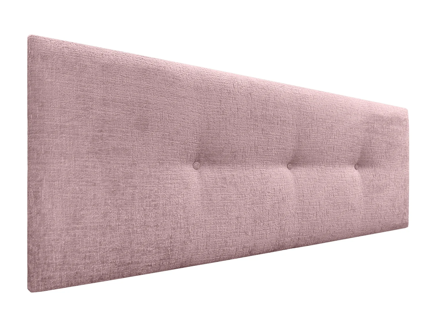 DHOME Tête de Lit Laine Naturelle avec Boutons 160x50cm Lits 150/160 - Saumon