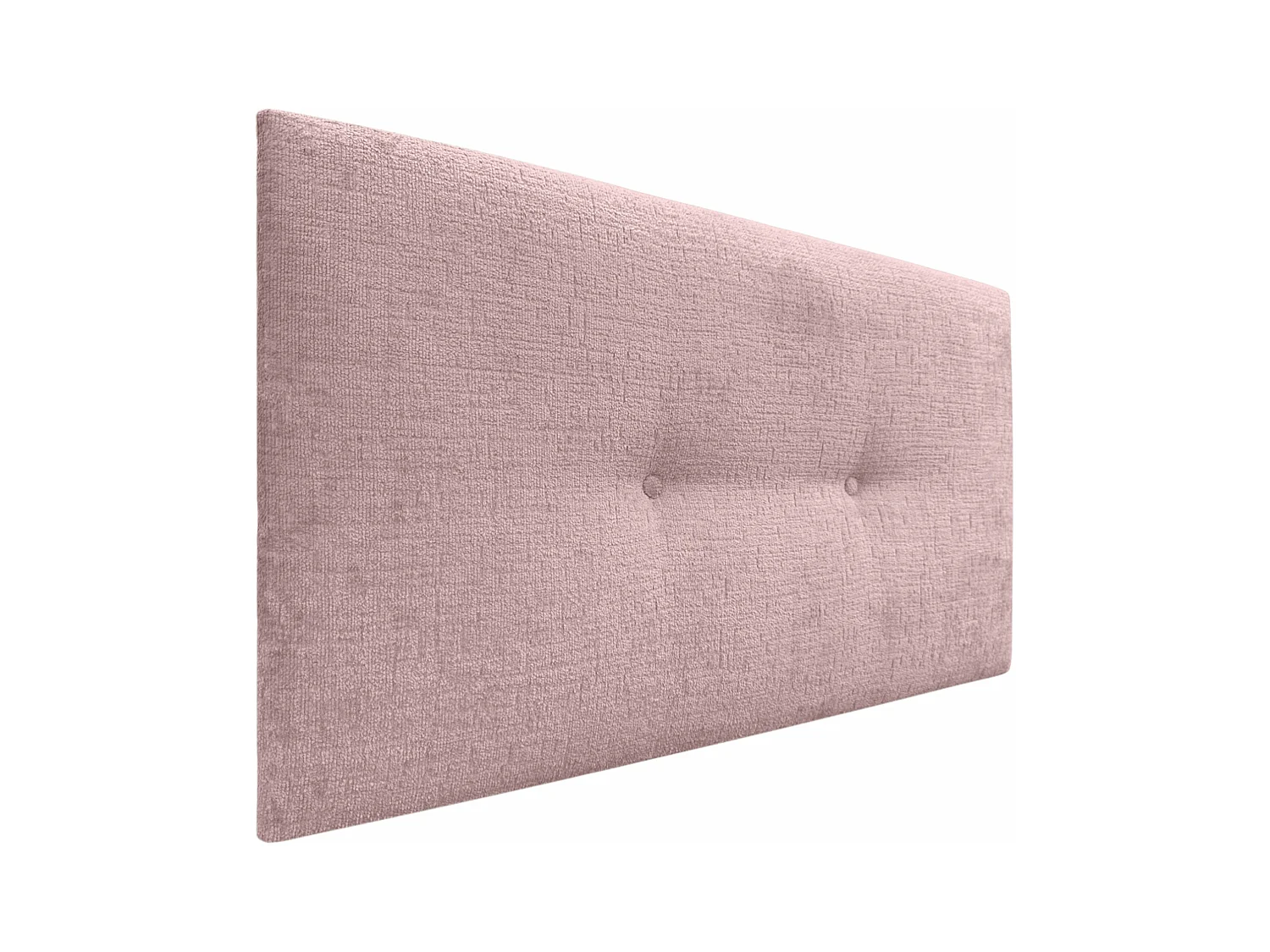 DHOME Tête de Lit Laine Naturelle avec Boutons 90x50cm Lits 80/90 - Saumon