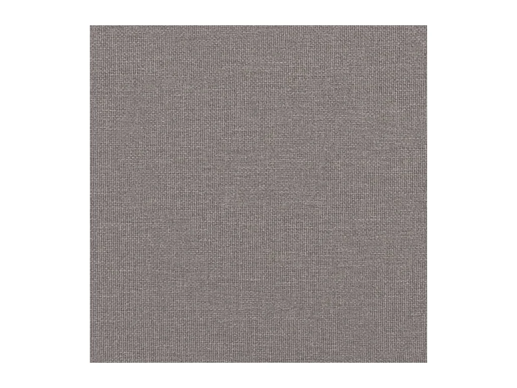 Canapé à 2 places Taupe 140 cm Tissu
