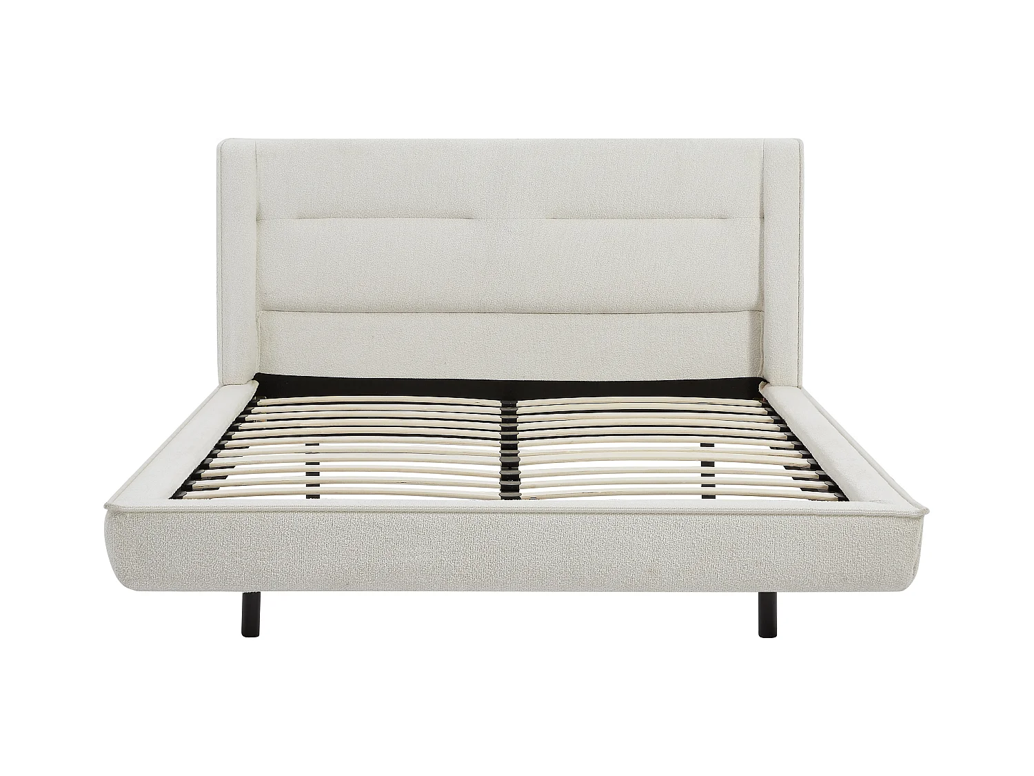 Seng 140 x 190 cm - Bouclé stof - Beige - ISYDE