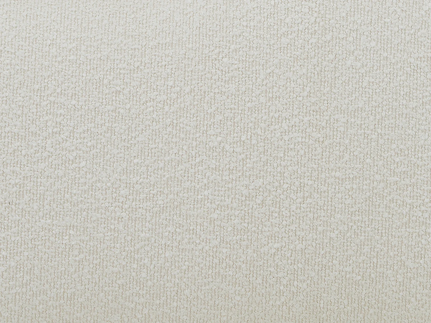 Lit 180 x 200 cm - Tissu bouclette - Beige - ISYDE