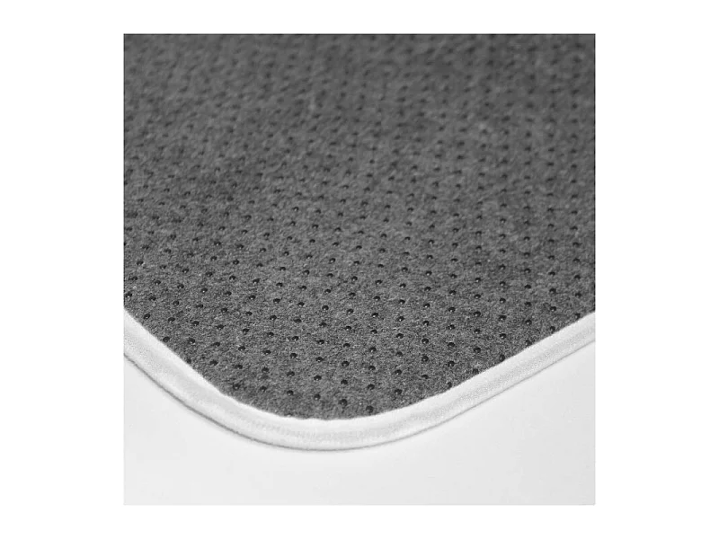 Tapis de Bain Imprimé "Memphis" 45x75cm Blanc