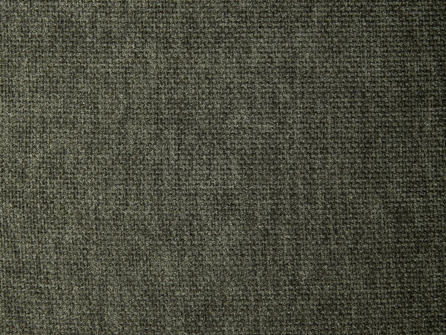 Lot de 2 chaises en tissu et bois d'hévéa - Vert - FALDRA