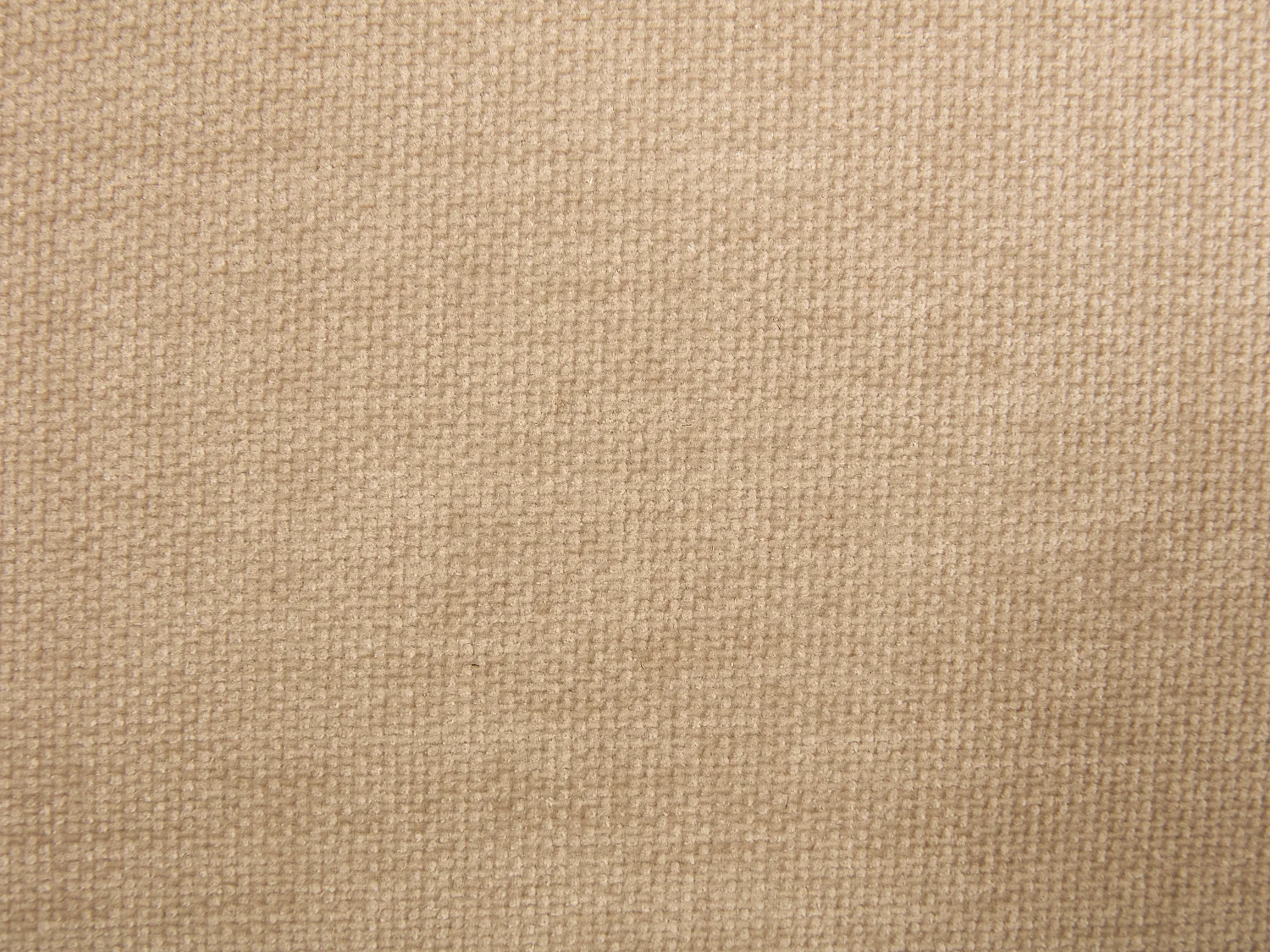 Zestaw 2 krzeseł z tkaniny i czarnego drewna hebanowego - Beige - ZELVYN