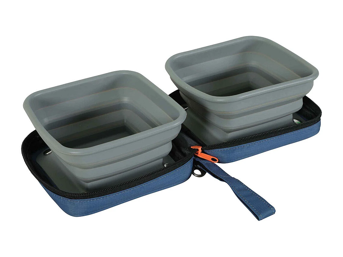 Gamelle pliable en silicone 2 en 1 Bivouak