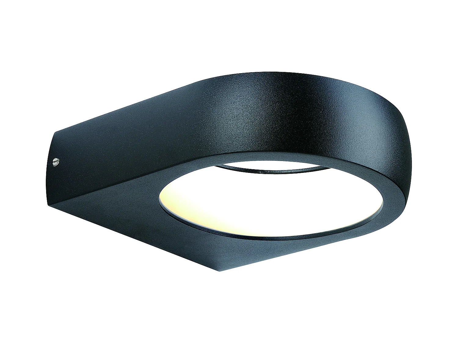 Applique extérieure filaire IP54 (470lm 3000K) - Noire - Voltman